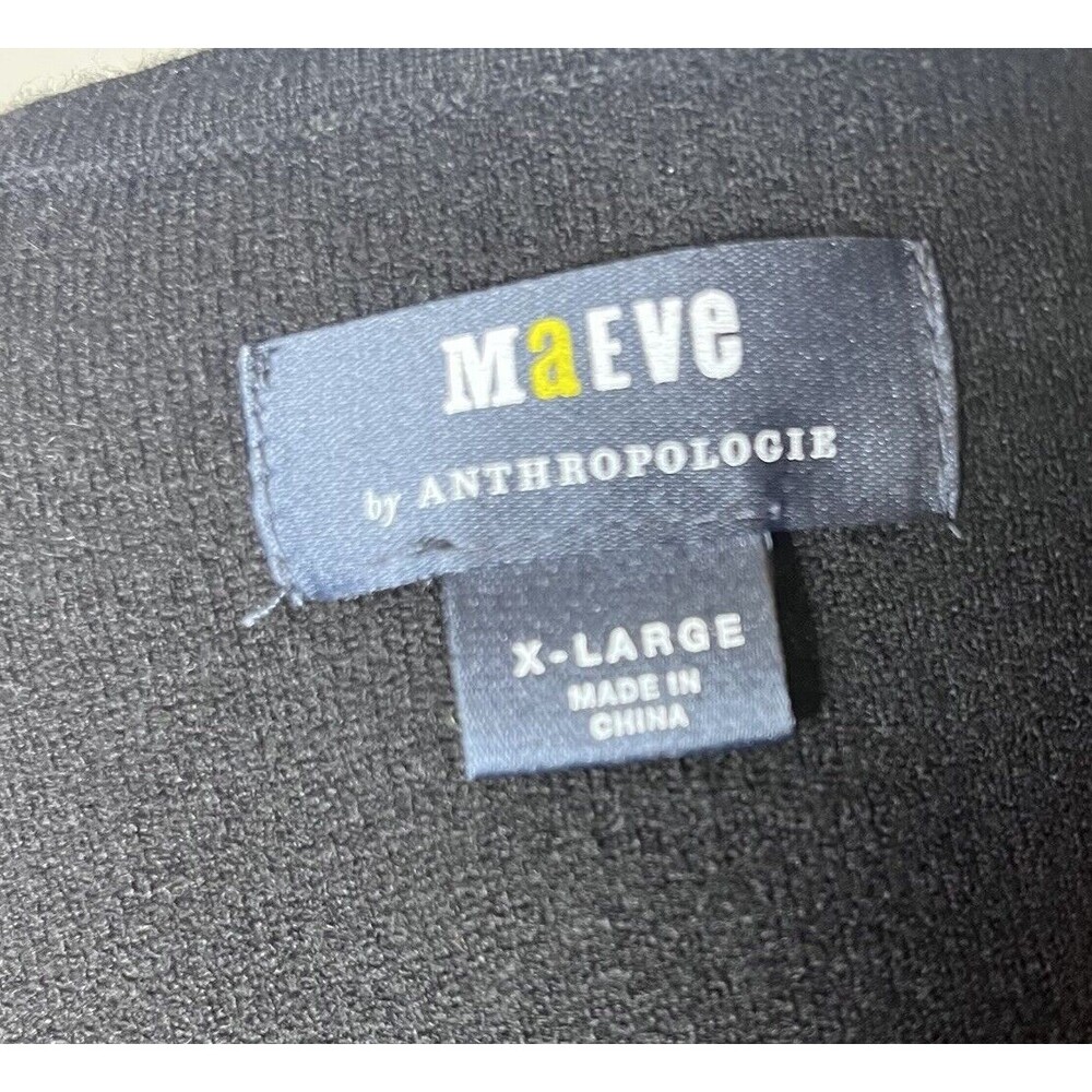 New Anthropologie Maeve Scenic Mini Sweater Dress XL X-Large NWT Retail $170 - Picture 4 of 6